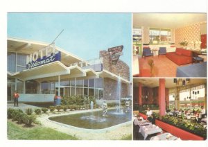 Diplomat Motor Hotel Motel, Washington DC, Vintage Chrome Multiview Postcard