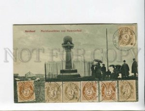 3173323 NORWAY Meridianstotten Vintage RPPC RUSSIA censorship