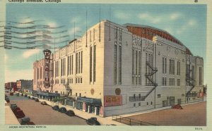 Chicago Stadium National Convention Chicago Illinois IL Vintage Postcard 1943