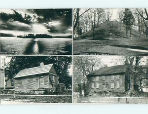 Old rppc FOUR VIEWS ON ONE POSTCARD Marietta Ohio OH t2690