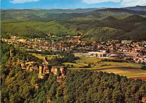 BG10555 dahn und burg altdahn im pfalzer wasgau   germany