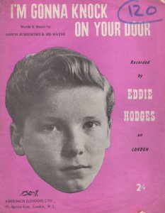 I'm Gonna Knock On Your Door Eddie Hodges Sheet Music