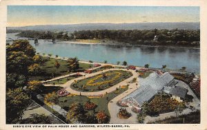 Bird's Eye View of Palm House and Gardens Wilkes-Barre, Pennsylvania PA s 