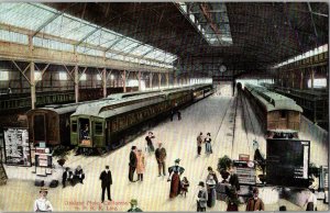 Oakland Mole California SPRR Line Train Station Depot c1910 Vintage Postcard JP9