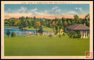 Scene at Oconee State Park, Near Walhalla, S.C.