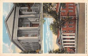 Columbia South Carolina First Baptist Church Multiview Antique Postcard K57235