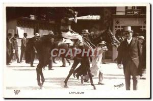 Old Postcard Horse Riding Equestrian Lafleur