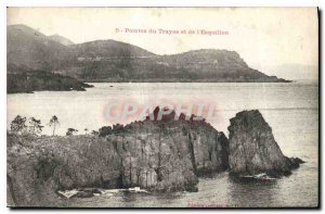 Postcard Old Pointes Trayas and Esquillon