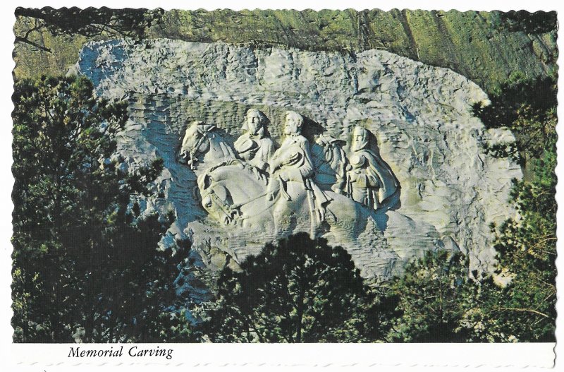 Stone Mountain Confederate Memorial East of Atlanta Georgia 4x6 Size