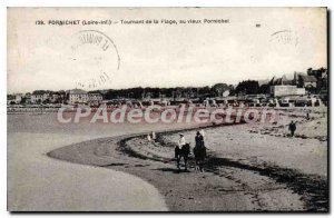 Postcard Old Pornichet Turning To The Beach At Old Pornichet