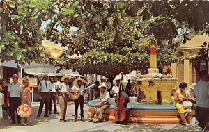 Patio in Victoria Crafts Market Kingston Jamaica 1967 