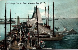 New Jersey Atlantic City Yachting Pier At Inlet