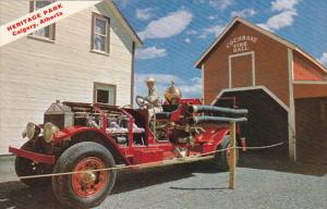 Canada Fire Engine Heritage Park Calgary Alberta