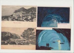 CAPRI ITALY 57 Vintage Postcards mostly pre-1920 (L5611)