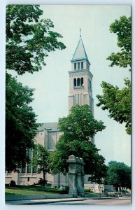 CENTRAL FALLS, Rhode Island RI ~ Jenks Park NOTRE DAME CHURCH c1960s Postcard