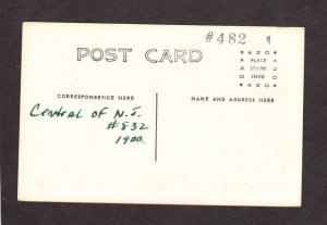 New Jersey Central Railroad Train Locomotive 832 Postcard Repro