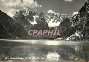 Modern Postcard Lago di Landro
