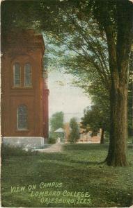 IL, Galesburg, Illinois, Lombard College, Campus View