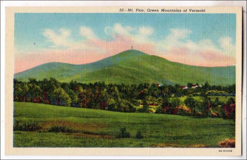 VT - Mt Pico, Green Mountains