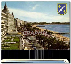 Modern Postcard The French Riviera unforgettable Cannes Croisette