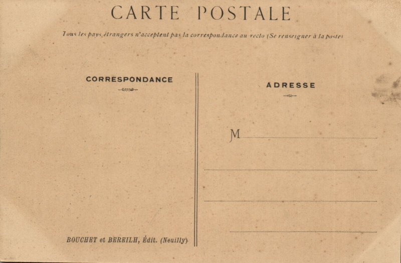 PC JUDAICA, AFFAIRE DREYFUS, LOUIS BOUCHET, Vintage Postcard (B41867)
