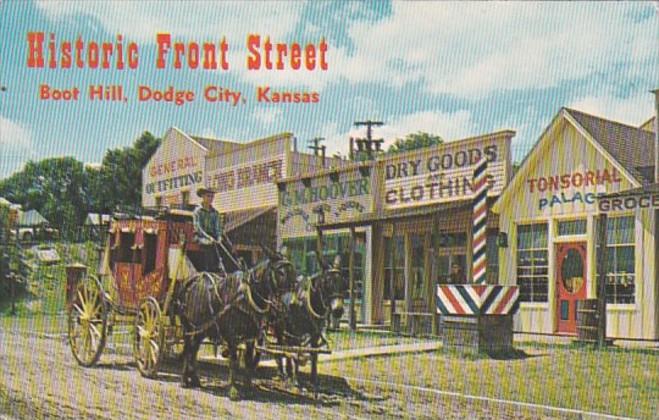 Kansas Dodge City Boot Hill Historic Front Street