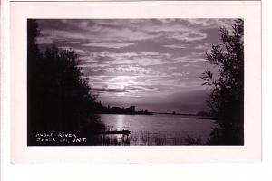 Real Photo, Sable River, Huron County, Ontario,