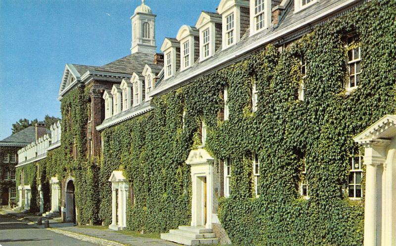 Troy New York~Rensselaer Polytechnic Institute~Dormitories on Quadrangle~1950s 
