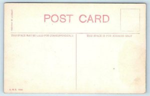 CONCORD, Massachusetts MA  Handcolored LOUISA MAY ALCOTT Grave ca 1910s Postcard