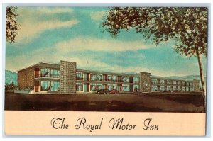 c1950's The Royal Motor Inn Thornton Heights South Portland Maine ME Postcard 