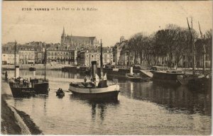 CPA VANNES-Le Port vu de la Rabine (27416)