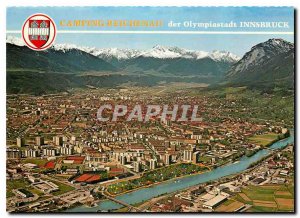 Postcard Modern Camping Reichenau Innsbruck Tirol Austria