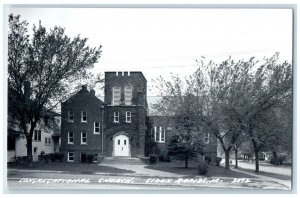 c1950's Congregational Church Sioux Rapids Iowa IA RPPC Photo Vintage Postcard
