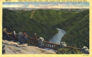 Cheat River Gorge - Coopers Rock State Park, West Virginia