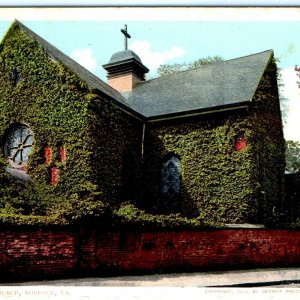 Beautiful 1902 Norfolk, VA St Paul's Church Detroit Photographic Co Postcard A37