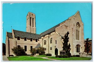 1974 High Street Methodist Church Muncie Indiana IN Vintage Postcard 