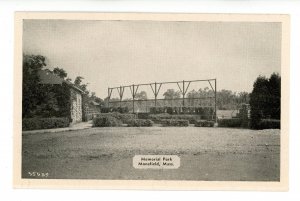 MA - Mansfield. Memorial Park