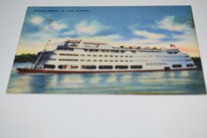 Streckfus Steamer Admiral St. Louis Missouri Postcard Colourpicture 15399