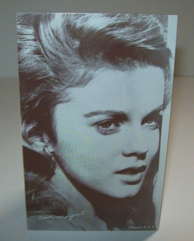 Ann Margret Postcard Unused Vintage Swedish American Actress Arcade Card NOS 