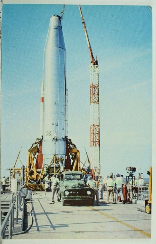 1960's Atlas Intercontinental ICBM Ballistic Missile Cape Canaveral P37