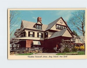 Postcard Theodore Roosevelt Home, Long Island, Oyster Bay, New York 