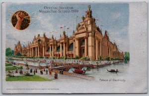St. Louis Missouri 1904 WORLD'S FAIR Exposition Postcard Electricty Palace