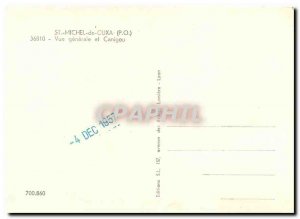 Modern Postcard St Michel Cuxa PO General view and Canigou