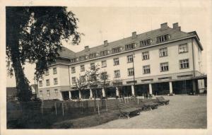 Czech Republic Lázně Bohdaneč Lázeňský palác RPPC 02.89