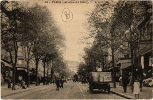 CPA PARIS 17e - avenue de Clichy (74991)