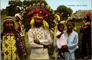 Cherokee Indian Group Smoky Mountains National Park