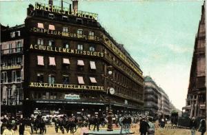 CPA AK PARIS (9e) - Carrefour de la Rue Lafayette (218978)