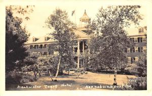 Kennebunkport ME Breakwater Court Hotel RPPC Postcard