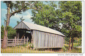 Bay Covered Bridge #5 Over Little Raccoon Creek Hamden Ohio