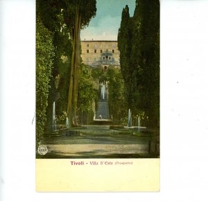 Italy - Tivoli. Summer Villa Front View